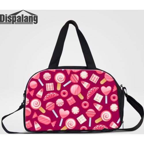 Women Canvas Travel Bags Girls Hand Luggage Duffle Bag Candy Designer Crossbody Weekender Bags Womens Multifunctional Overnight