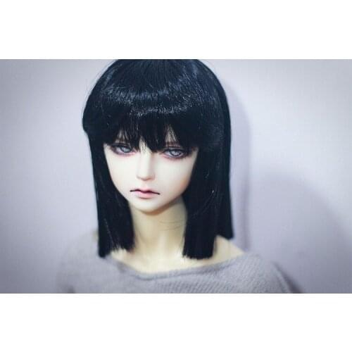 BJD doll hair imitation suitable for 1/31/41/6 Uncle size high temperature silk multicolor daily 100 straight liu false hair