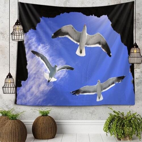 Creative Painting Eye In The Sky Hole Cave Cavern Tapestry Wall Hanging Bed Spread Beach Towel Table Cloth Yoga Mat Large Size