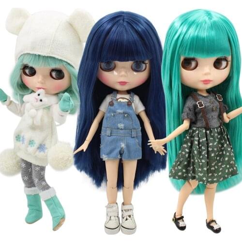 ICY DBS Blyth doll toy 30cm 1/6 bjd natural skin joint body shiny face articulated doll random eyes colors