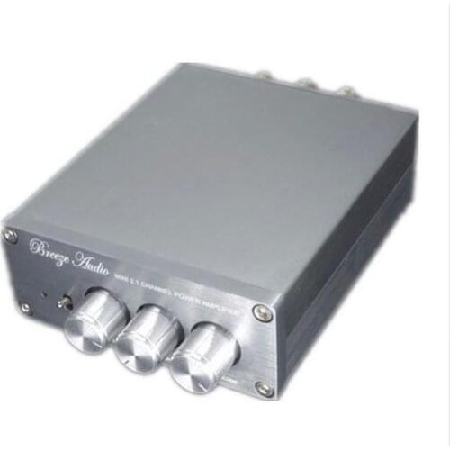 New DP1 2.1 506 2*50W+100W Subwoofer Large Power Pure HIFI Aduio Digital Amplifier AMP Amplificador TPA3116D2 Surpass LM1875 pg