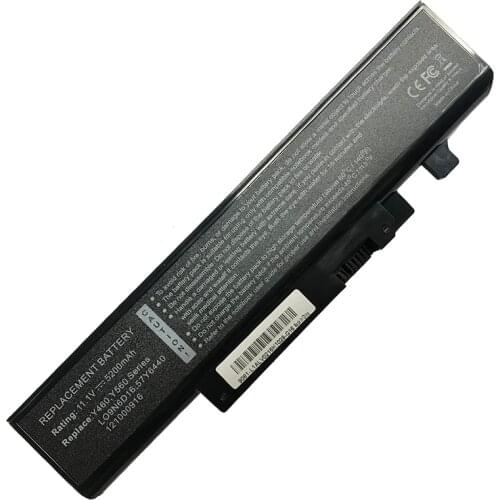 New Y460 Laptop Battery For Lenovo L09N6D16 L09S6D16 L10L6Y01 L10L6Y01 L10N6Y01 L10S6Y01 IdeaPad Y460A Y460D Y560 B560 Y560A