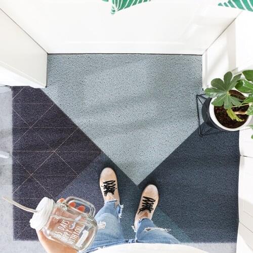 New Style Home Door Mat Carpet Living Room Mat Kitchen Mat Bath Mat Anti-slip Mat Custom Mat Carpet PVC Entrance Door Mat Carpet