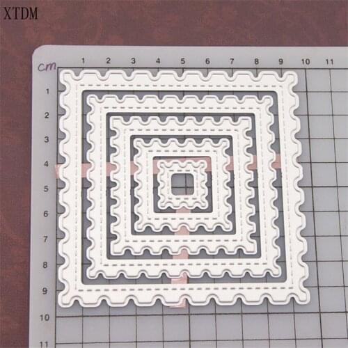 Cutting dies square set metal crafts paper die-cutting /DIY embossing, Easter and New Year
