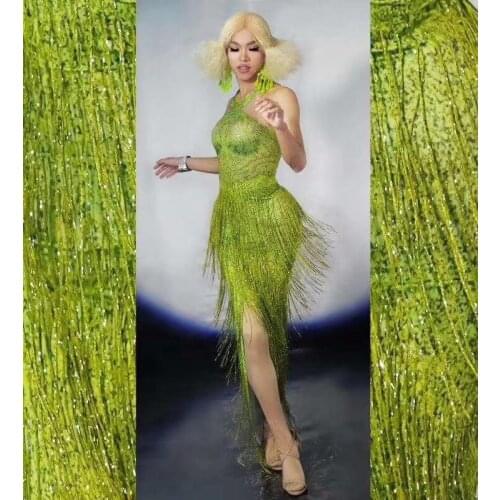 Rhinestone Fashion Tight Dresses