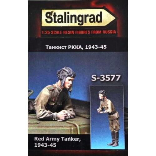 Soviet Resin Soldiers of World War II Armored Fighting Vehicle Crew 1:35