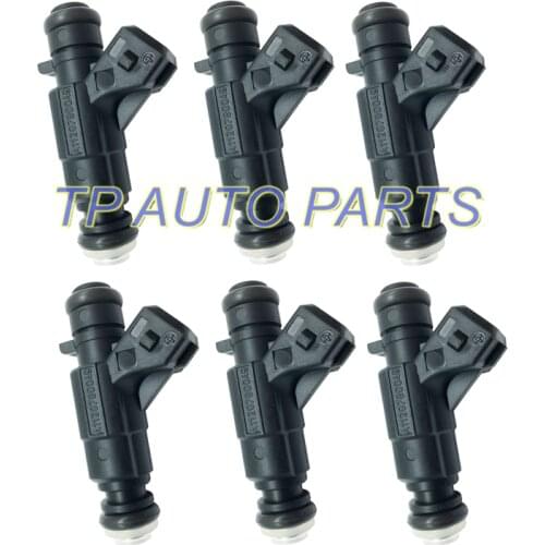 6 PCS Fuel Injector For Merce-des-Benz 1998-2000 OEM 0280155742 A1120780049