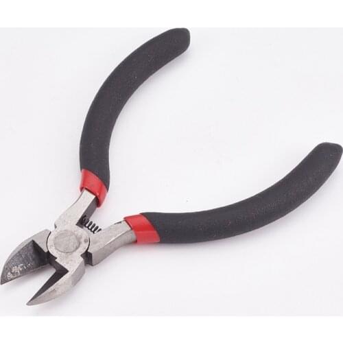 Carbon Steel Jewelry Pliers Side Cutting Pliers Polishing Jewelry Making Tools 11.5x8.4x1cm