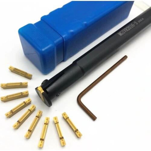 1PCS MGIVR2016-1.5 MGIVR2016-2 MGIVR2016-3 MGIVR2016-4 CNC hole turret tool holder + 10PCS MGMN150 / 200/300/400 cutting tools