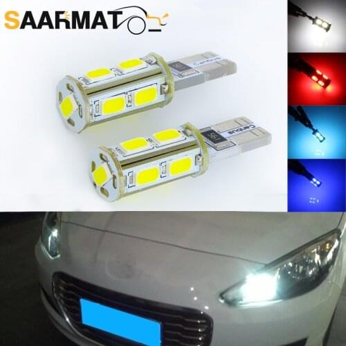 2 T10 W5W LED Bulb High power Signal bulb reading light For Peugeot 206 207 308 408 406 508 307 407 406 2008 3008 4007 4008 5008