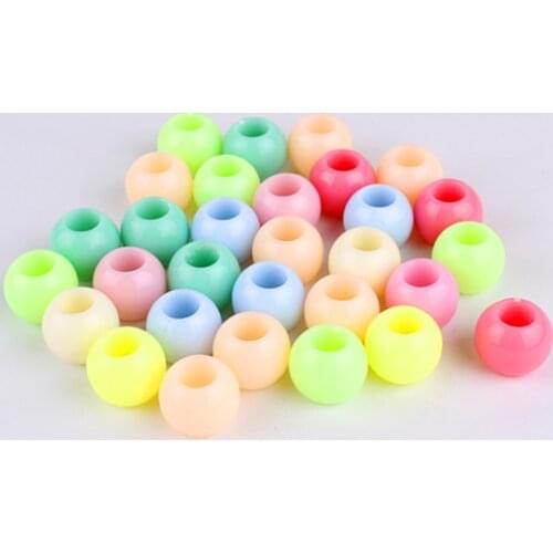 20pcs Candy Color Crochet kids Child Box Braids hair braid dread dreadlock beads rings tube Braiding Hair Extension Accessories