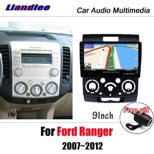 Car Radio Android Multimedia Display For Ford Ranger 2007 2008 2009 2010 2011 2012 GPS Navigation System HD Screen
