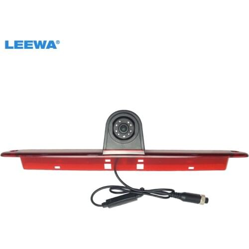 LEEWA Car LED Brake Light IR Rear View Reversing/Parking Camera For Mercedes Sprinter/Volkswagen Crafter 2007-2015 #CA5374