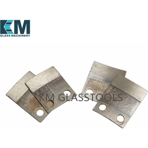 Free Shipping!High Quality Glass Cutting Blade for Segmented drilling(Large Size). Drilling piece Size 35x30mm.6 Pieces/Pack