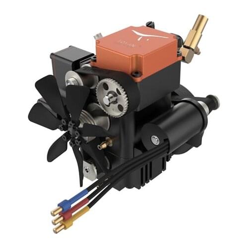 TOYAN ship model engine FS-S100WG water-cooled four-stroke gasoline model engine, speed: 2200-10500rpm displacement 3.5cc