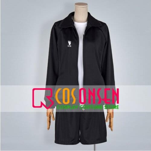 COSPLAYONSEN Haikyuu! ! Karasuno High School Volleyball Sportswear Uniform Full Set Cosplay Costume Handmade