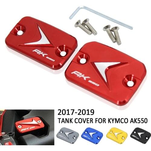 For KYMCO AK550 AK 550 2017 2018 2019 Motorcycle Accessories Gas Fuel Tank Filler Oil Cap Cover Front Brake Fluid Reservoir