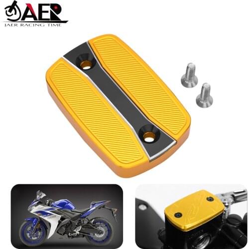 JAER CNC Front Brake Fluid Reservoir Cover Cap for Yamaha R3 R25 2015-2020