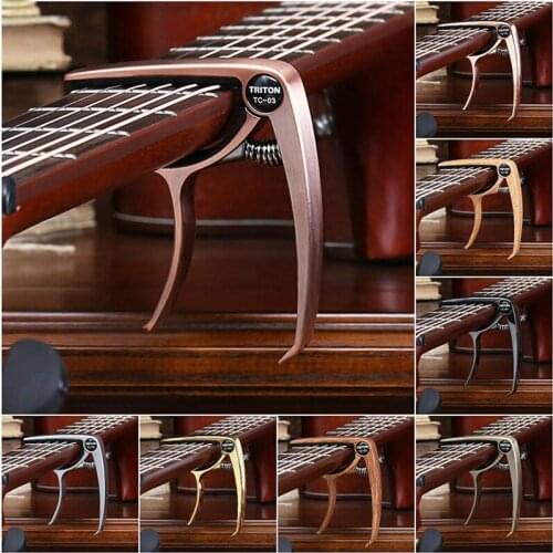IRIN Aluminium Alloy Metal New Guitar Capo Quick Change Clamp Key Acoustic Classic Guitar Capo For Tone Adjusting