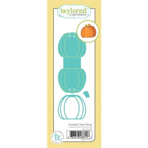 Pumpkin Treat Wrap 2021 Arrival New Metal Cutting Dies Scrapbook Diary Decoration Stencil Embossing Template DIY Greeting Card