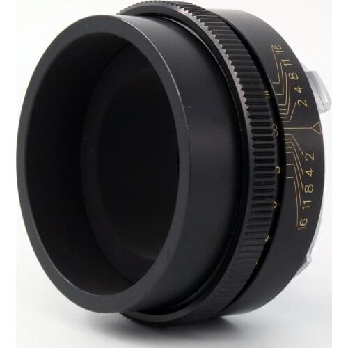 50mm lens modified to Leica M camera helicoid (Need to be machined again)