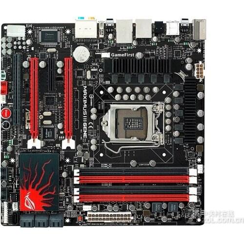 Original motherboard for for ASUS Maximus III Gene LGA 1156 DDR3 USB2.0 USB3.0 I5 I7 CPU P55 desktop motherboard Free shipping