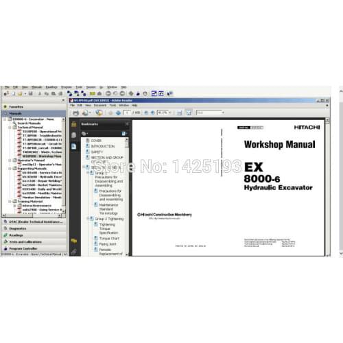 Hitachi Repair Manuals 2016