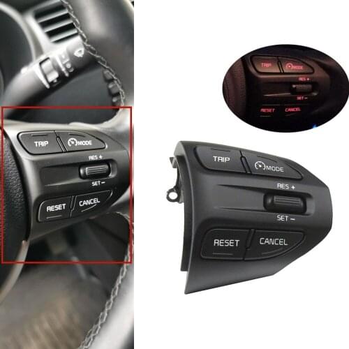 For KIA K2 RIO 2017 2018 2019 2020 2021 RIO X-line Steering Wheel Cruise Control Button Bluetooth Audio Phone Volume Switch