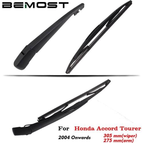 BEMOST Auto Car Rear Windshield Wiper Blade Arm Soft Natural Rubber For Honda Accord Tourer Hatchback Year From 2004 To 2018
