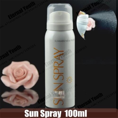 Sun Screen Sun Block Spray Refreshing Block Defect Anti-Sweat long-lasting Fixed Makeup UVA / UVB +SPF30 Moisturizing 80ml