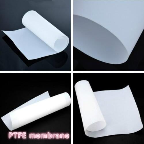 1 piece of white PTFE film high-strength compression molding extrusion processing practical accessories 0.1x500x1000mm