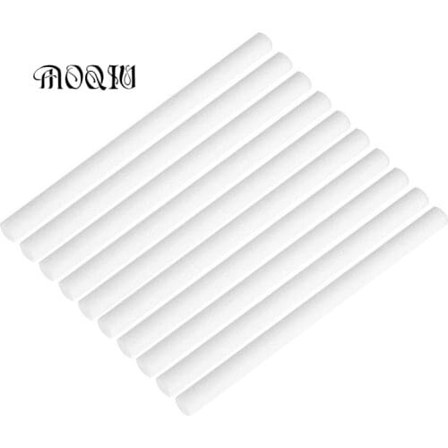 10 pieces 8mm * 70mm humidifiers cotton swab filters for usb humidifier ultrasonic air aroma diffuser replace parts can be cut