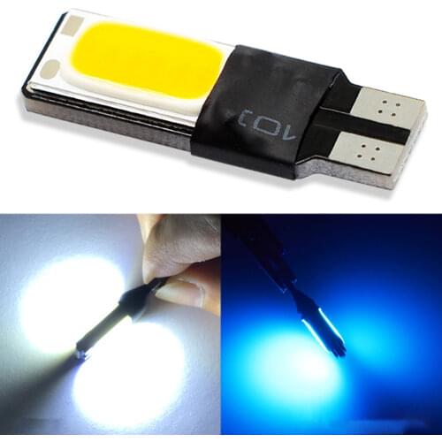 10X T10 Wedge LED Canbus OBC Error Free W5w Bulbs COB Auto Car Led Mobile Parking Bulbs Signal Light Side Marker Reading Lamp