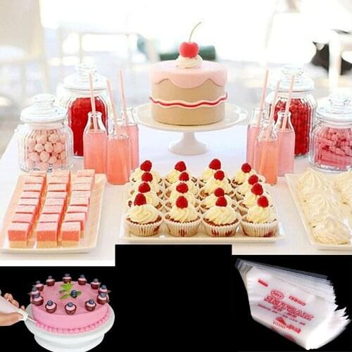 10PCS Disposable Pastry Bag S/M/L Size Confectionery Bags For Cake Fondant Decorating Kitchen Baking Piping Bag Tools