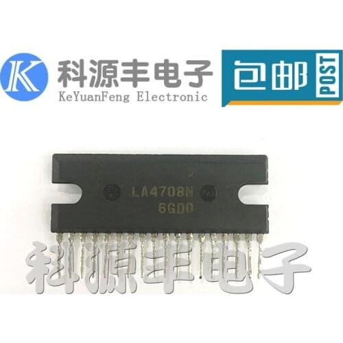 100% New&original LA4708N LA4708 ZIP18 In Stock