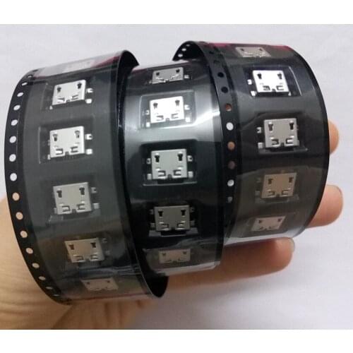 200pcs micro usb charging connector For Alcatel One Touch C7 Dual 7041D 7040 7041 OT7040 OT7041 plug charger dock socket port