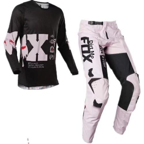 2021 Dirt MoFox Jersey Pants Mountain Bicycle Offroad Gear Set Motocross Motorcycle Suit