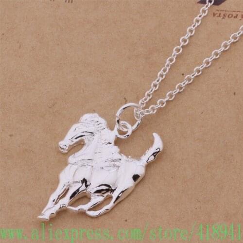 Free Shipping silver plated Necklace, Free shipping silver plated fashion jewelry /cclaktsa dovamgca P345