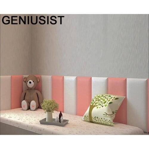 Cabezal Coussin Cushion Cabecera Testata Letto Cabezero Children 3D Wall Sticker Tete Lit Pared De Cabecero Cama Bed Headboard