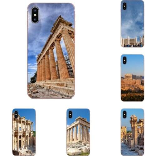 Ancient Flag Of Greece Scenery TPU Art Print Cover Case For Xiaomi Mi note 9 10 mi10 mi9 mi8 pro lite SE Mi A1 A2 A3 CC9 CC9E 9T