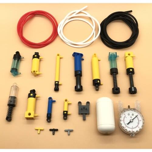 Technology PARTS PART 19482 Pneumatic Pump 1x6 with Stepped Outlet [V2] Blocks Brick Parts fot Fpr es 26674 MOC Particles Toys