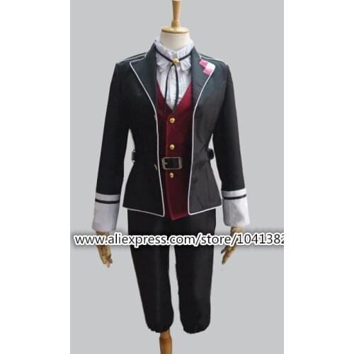 Diabolik Lovers Kanato Sakamaki Cosplay Costume customized any size Free Shipping