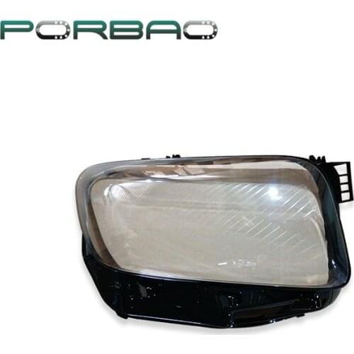 Car Headlight Lens Cover For Mercedes-Benz GLB 2019 2020 2021 Transparent Headlamp Cover Lens