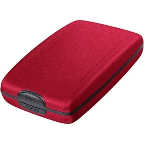 Aluminum Alloy+ ABS Minimalist Wallets Card Wallet Money Organizers Card Cases Money Organizers Wallets Card Wallet