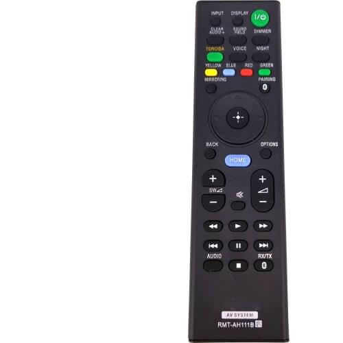 NEW Replacement For Sony RMT-AH111B Sound Bar System Remote Control for HT-RT5 HT-ST9 SA-RT5 Fernbedienung