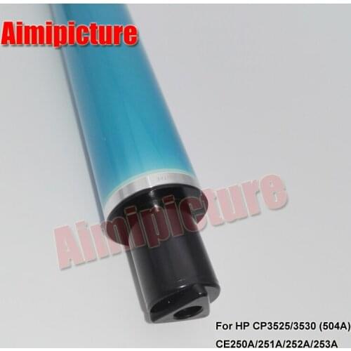 OPC For HP CP3525 CM3530 504A CE250A 251A 252A 253A Color opc drum CRG323 CRG723 GPR29 printer spare parts high quality 10 pcs