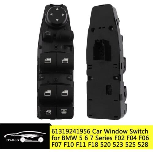 61319241956 Driver Side Electric Master Window Switch For BMW 5ER 7ER F02 F04 F06 F07 F10 F11 F18 520 523 525 528 530 535 640