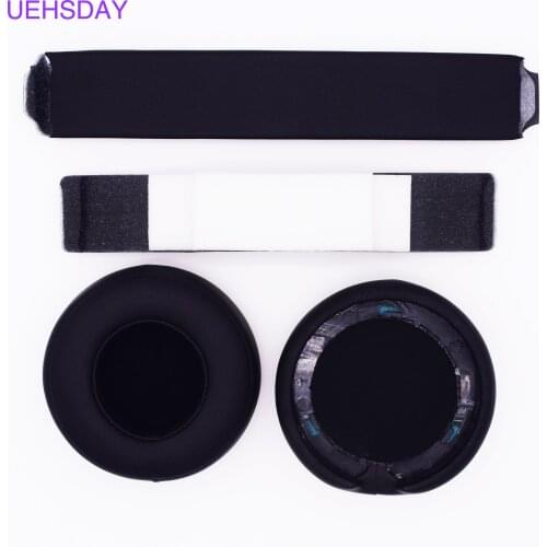 1 Set Headphones Replacement Headband Ear Pad Earpads Cushion Set For Beats by Dr. Dre Pro Detox Headphones