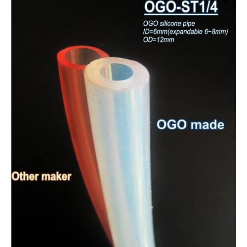ID 1/4" OGO HHO Thick Silicone Pipe/Tube