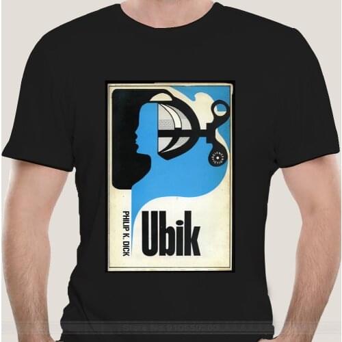 Ubik Philip K. Dick Science Fiction Novel Do Androids Dream of Electric Shee Mens T Shirts Fashion Clothing
